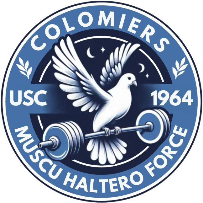 Logo USC Colomiers Muscu Haltéro Force